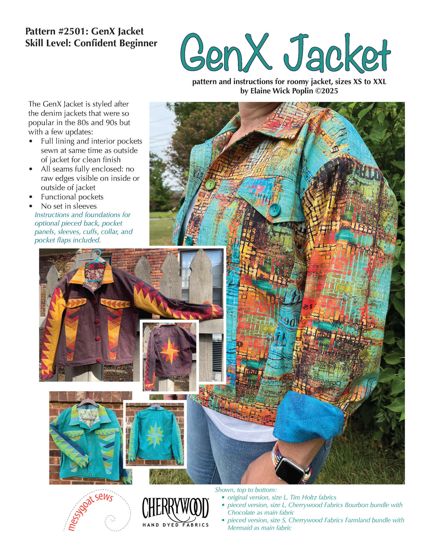 GenX Jacket PDF Pattern