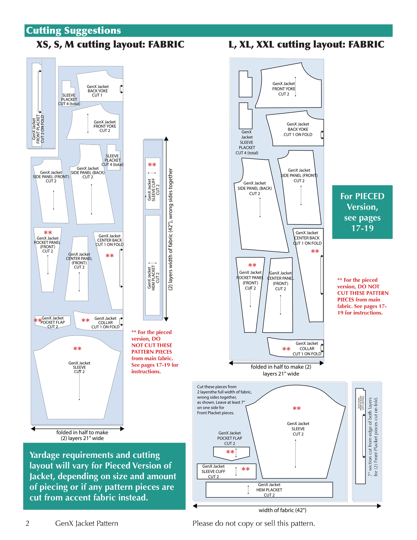 GenX Jacket PDF Pattern