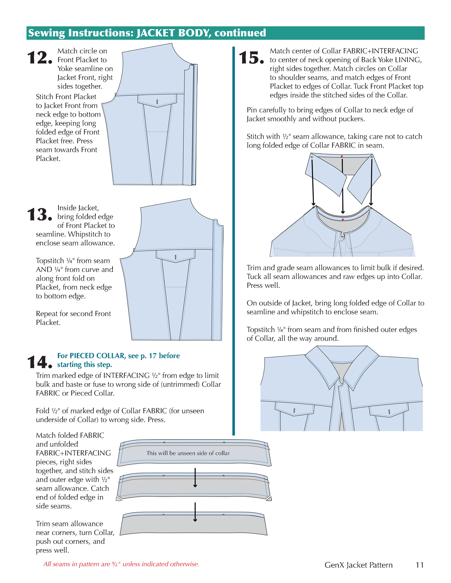 GenX Jacket PDF Pattern