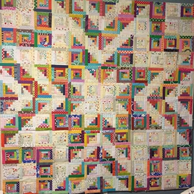 Log Cabin Star Quilt Pattern